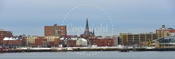 Coastal View of Portland Skyline